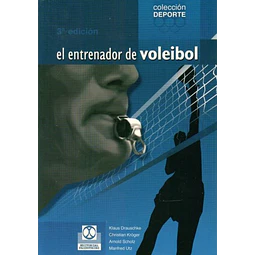 El entrenador de voleibol