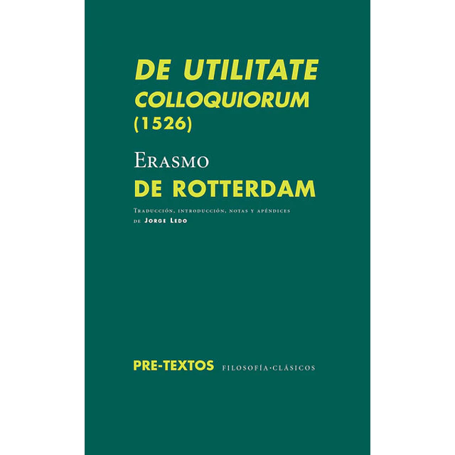 De utilitate colloquiorum (1526)