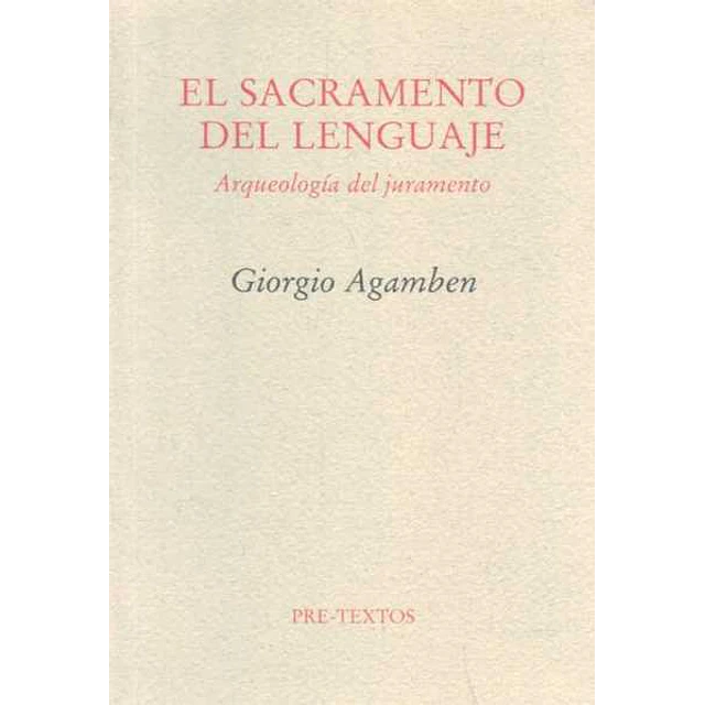 El sacramento del lenguaje