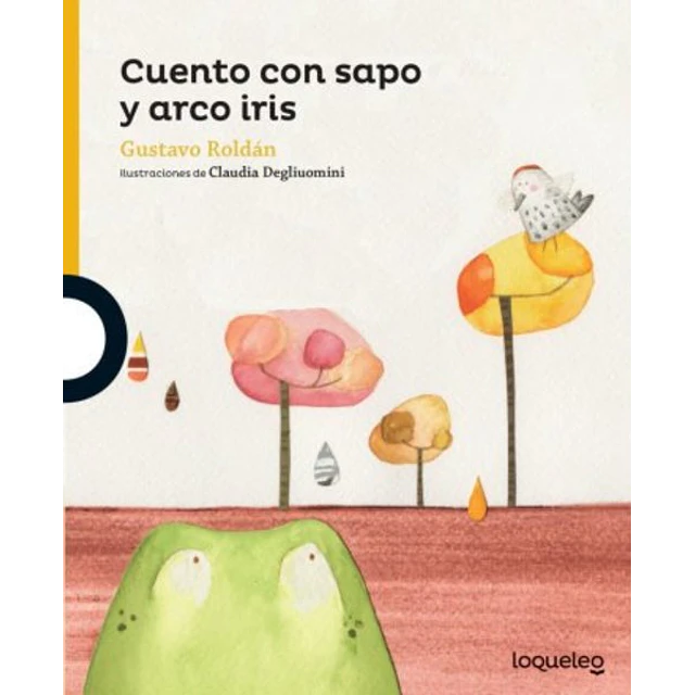 Cuento con sapo y arco iris