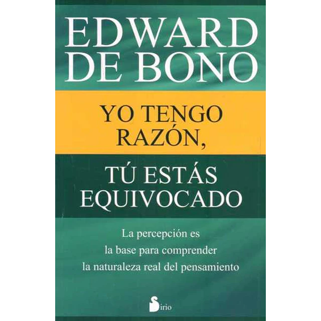 Yo tengo razon tu estas equivocado