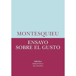 Ensayo sobre el gusto