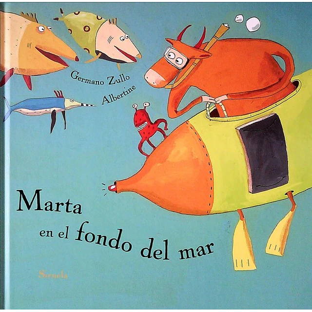 Marta en el fondo del mar