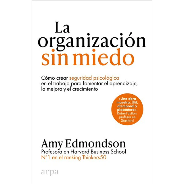 La organizacion sin miedo