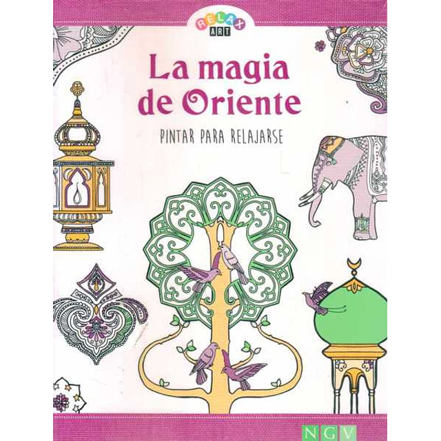 La magia de oriente. Pintar para relajarse