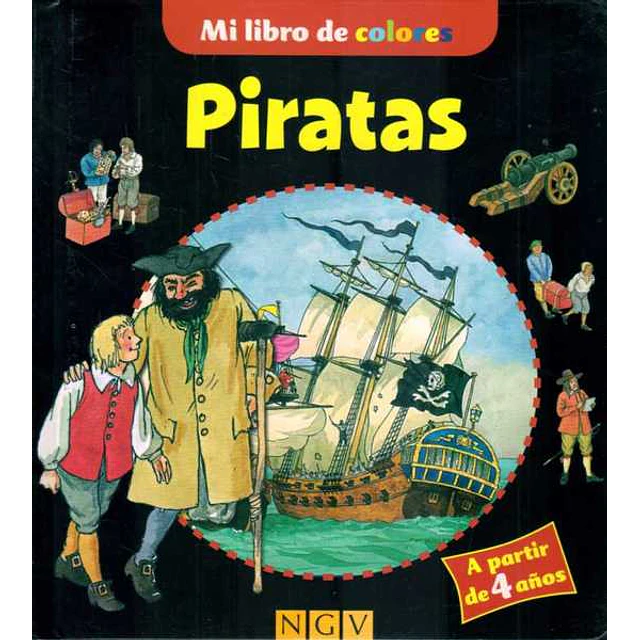 Piratas. Mi libro de colores