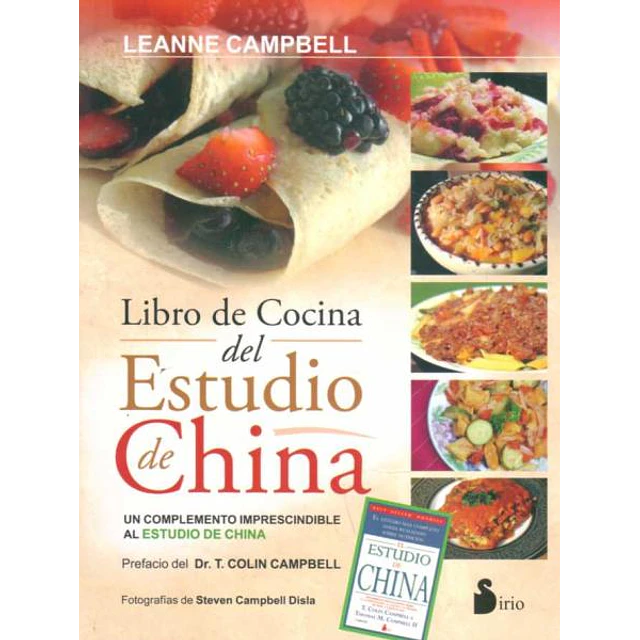 Libro de cocina del estudio de china