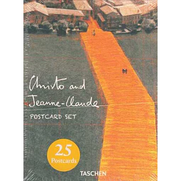 Christo and jean-Claude. Postacard set