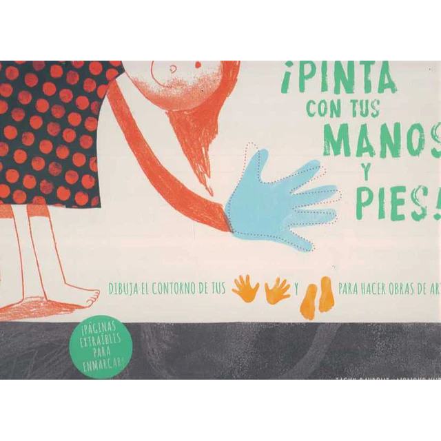 Pinta con tus manos y pies!