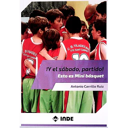 Y el sabado partido! esto es mini basquet