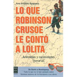 Lo que robinson crusoe le conto a lolita