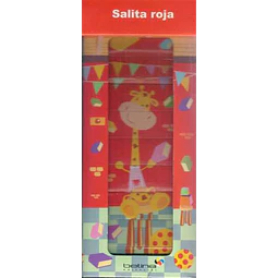 Los bloques de la jirafa. Rojo