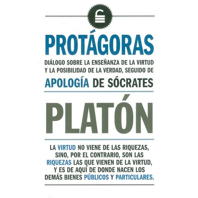 Protagoras - Apologia de socrates