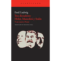 Tres dictadores: Hitler mussolini y stalin