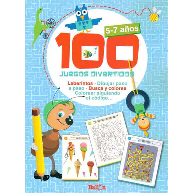 100 juegos divertidos. 5-7 años