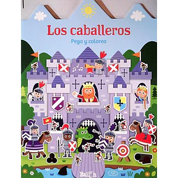 Caballeros los pega y colorea