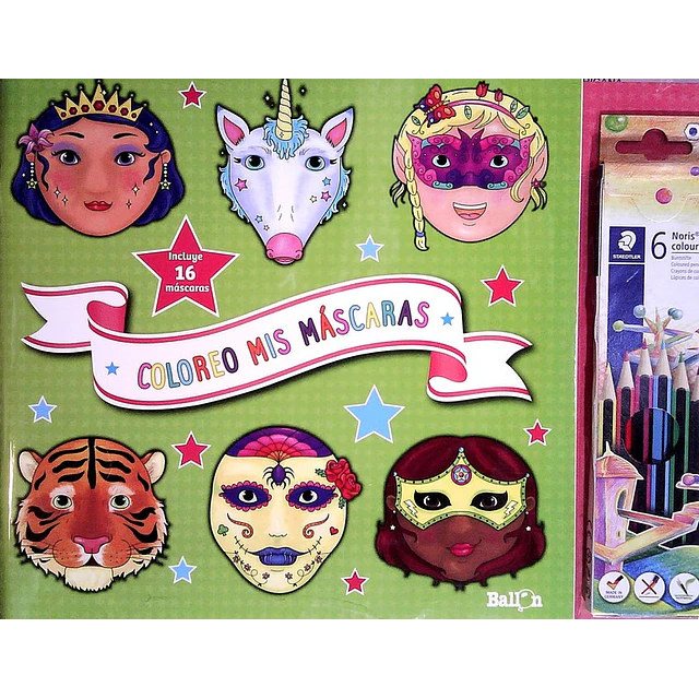 Coloreo mis mascaras verde
