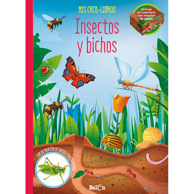 Insectos y bichos. Mis crea-Libros