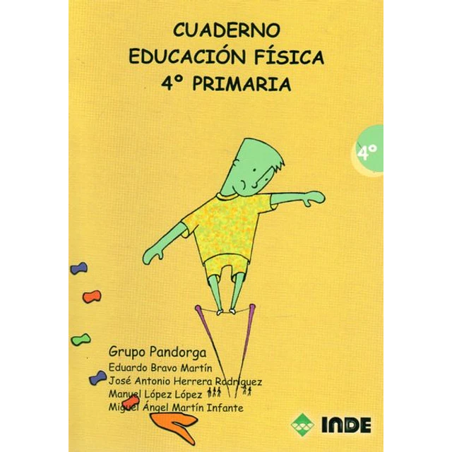 Cuaderno educacion fisica 4 primaria
