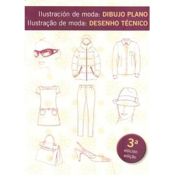 Ilustracion de moda: Dibujo plano