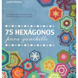 75 hexagonos para ganchillo