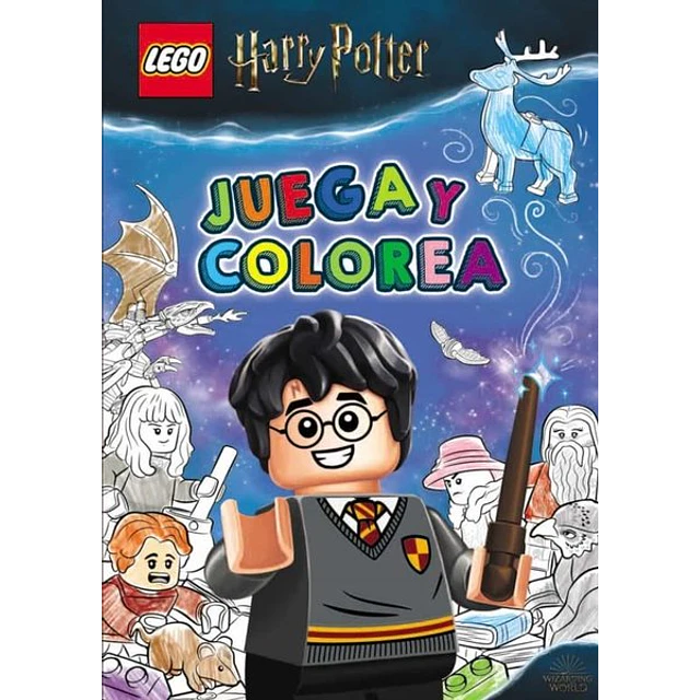 Harry potter juega y colorea lego