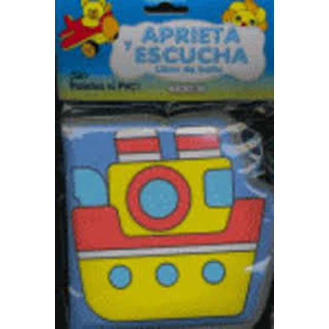 Aprieta y escucha libro de baño