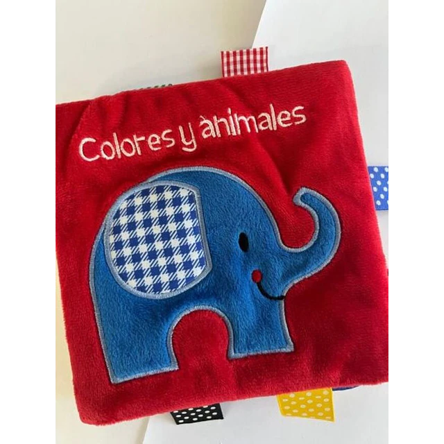 Mi primer libro de tela. Colores y animales