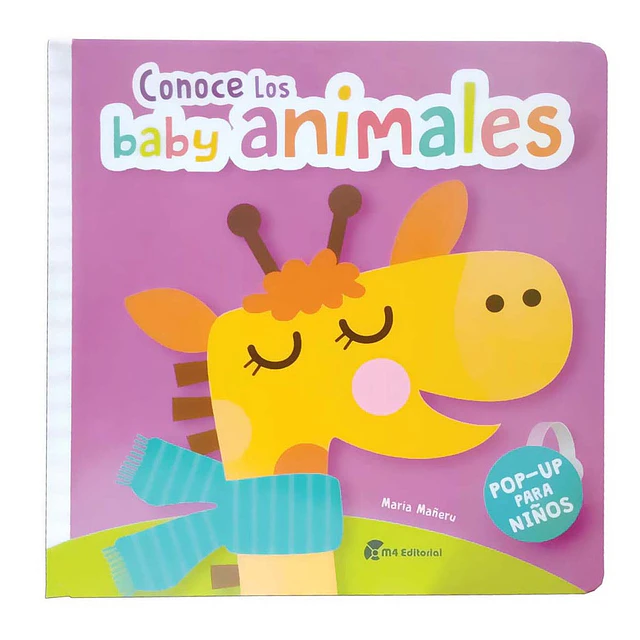 Conoce los Baby animales. Pop-up para niños
