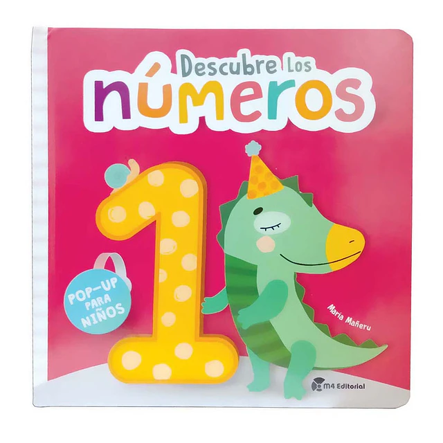 Descubre los números. Pop-up para niños
