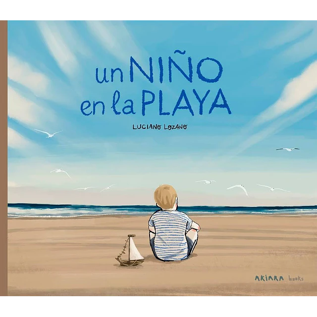 Un niño en la playa