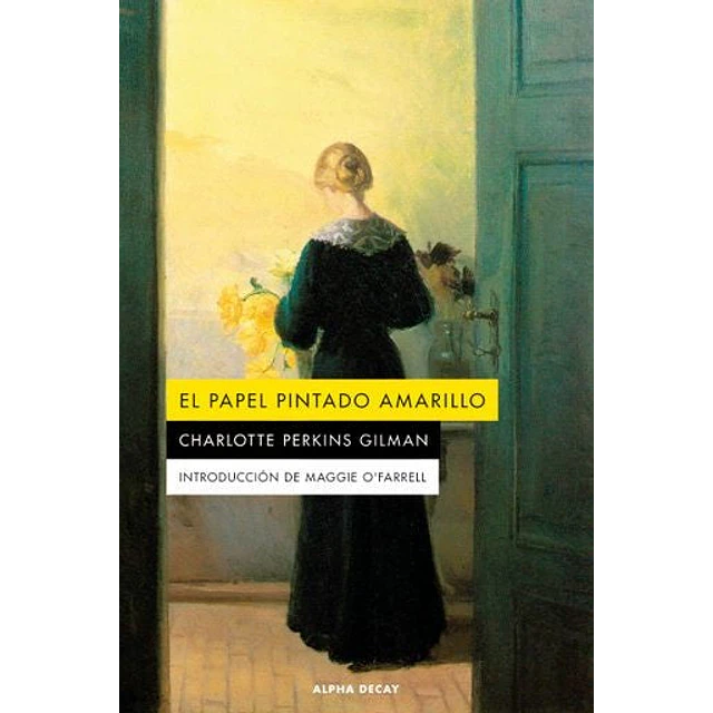 El papel pintado de amarillo