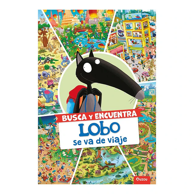 Busca y encuentra. Lobo se va de viaje