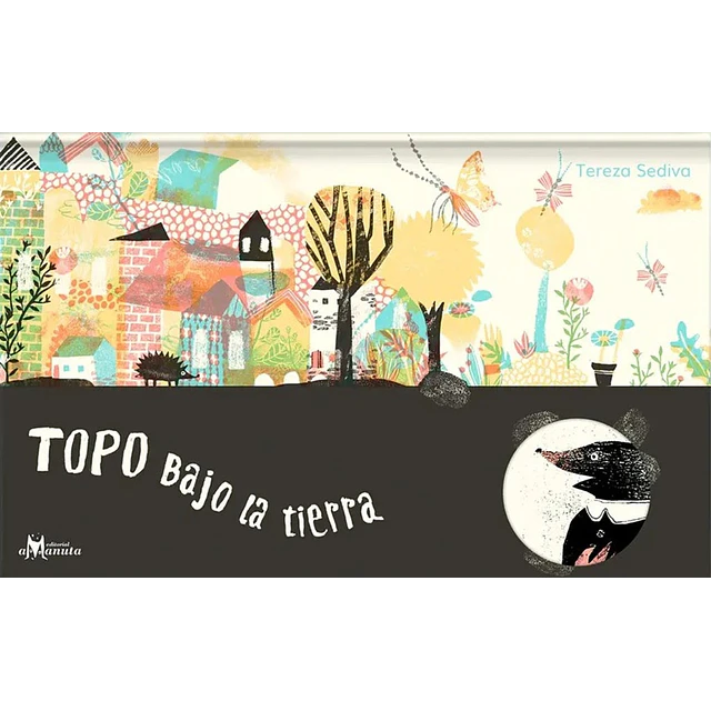Topo bajo la tierra