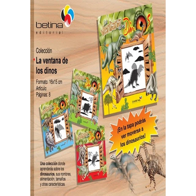Colección: La ventana de los dinos (1 EJEMPLAR)