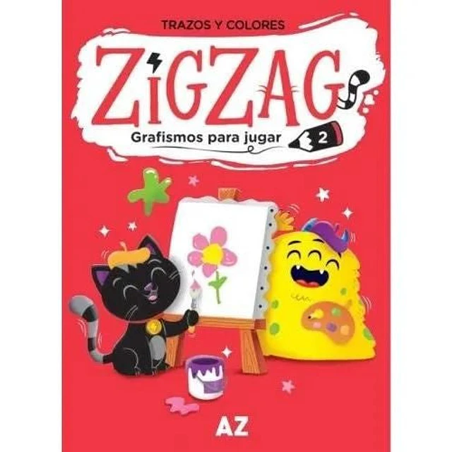 Zig Zag. Grafismos para jugar 2. Trazos y colores