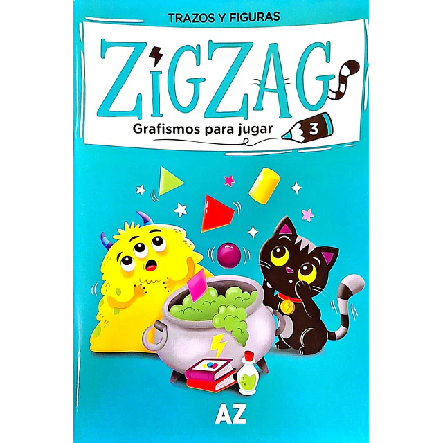 Zigzag Grafismos Para Jugar 3. Trazos y Figuras