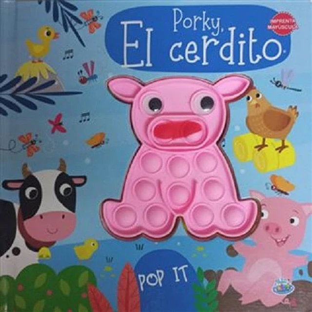 Porky, el cerdito. Pop it