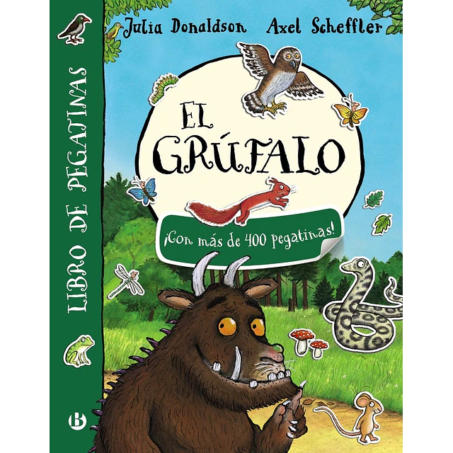 El grúfalo. Libro de pegatinas