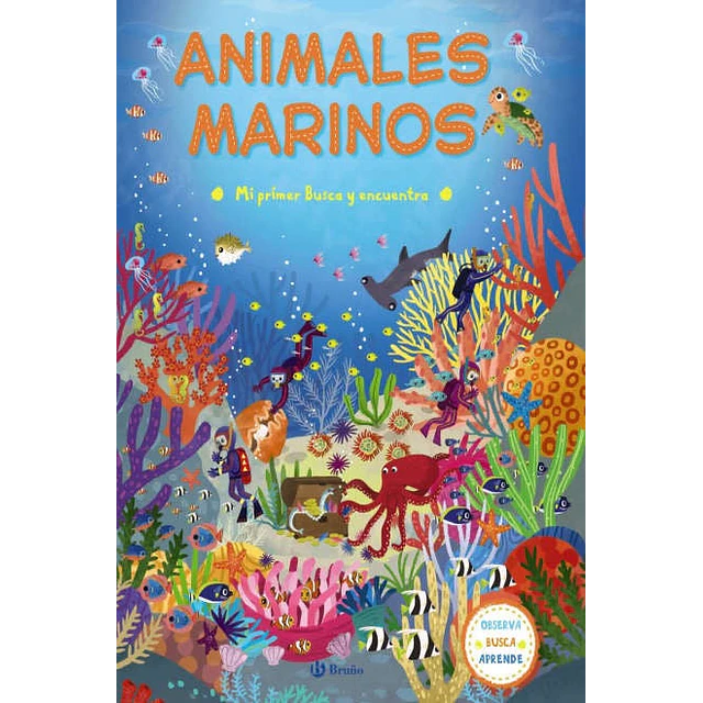 Mi primer Busca y encuentra. Animales marinos