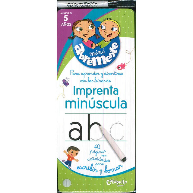 Mini abremente imprenta minúscula