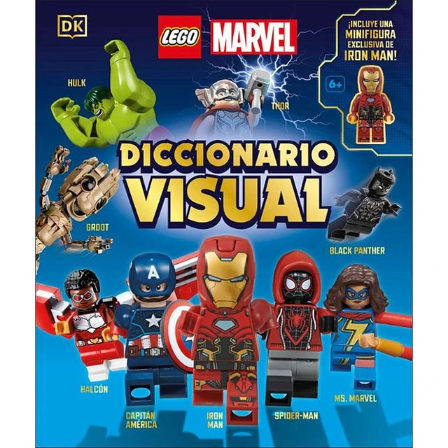 LEGO Marvel. Diccionario visual (sin minifigura)