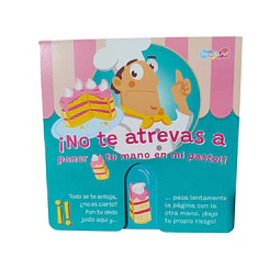 No te atrevas a poner tu mano en mi pastel!