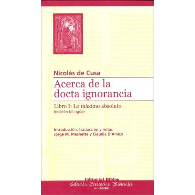 Acerca de la docta ignorancia. Libro I