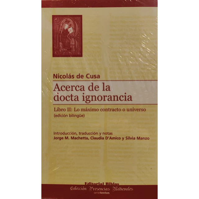 Acerca de la docta ignorancia. Libro II