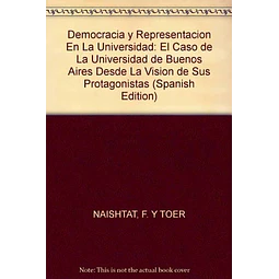 Democracia y representación en la universidad