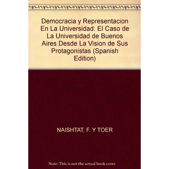 Democracia y representación en la universidad