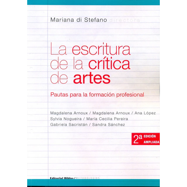 La escritura de la crítica de artes