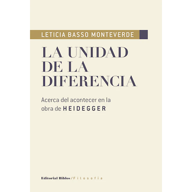 La unidad de la diferencia