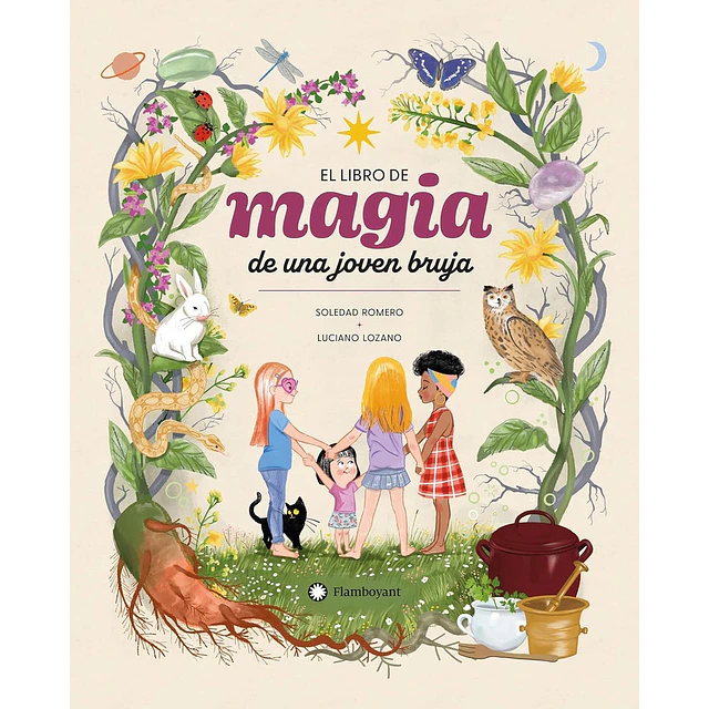 El libro de magia de una joven bruja